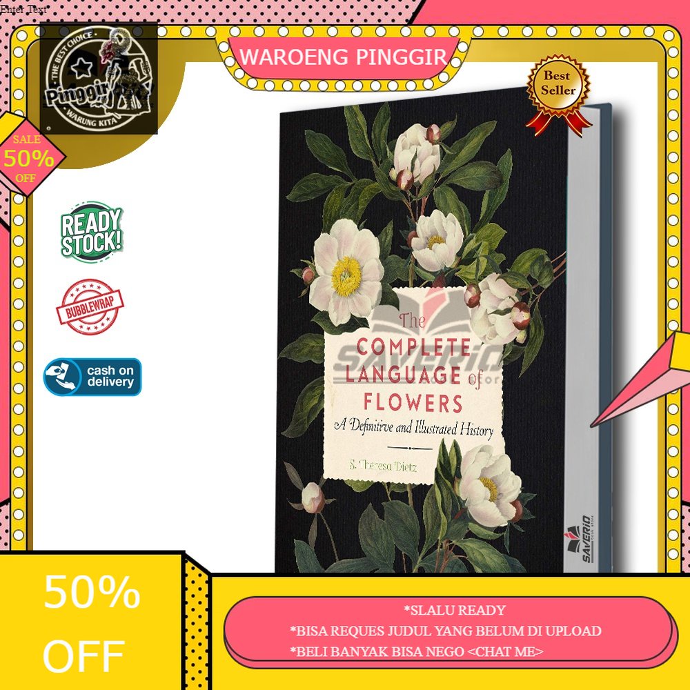 Jual Buku S. Theresa Dietz The Complete Language of Flowers A
