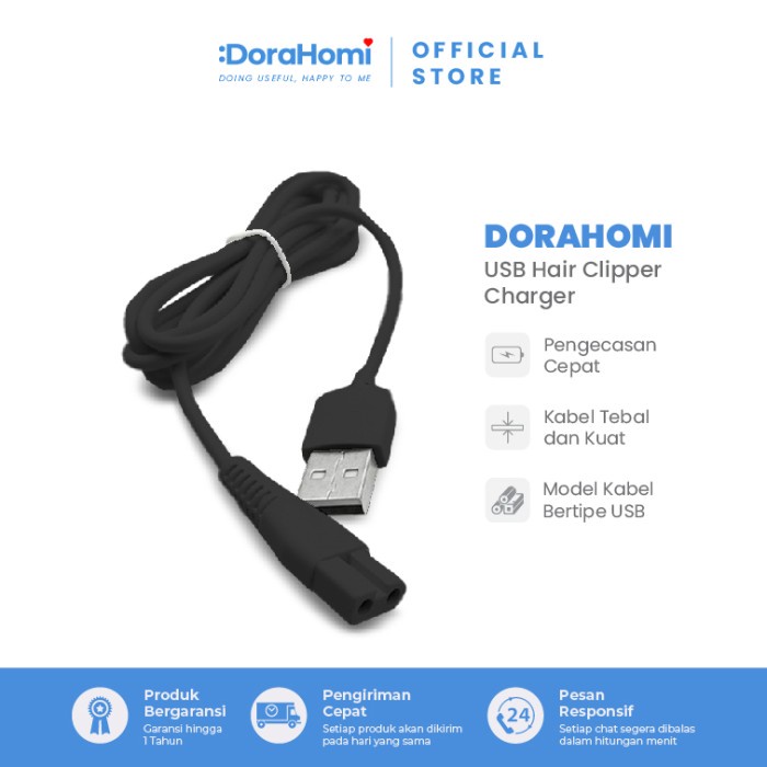 Jual Kabel Charger Mesin Cukur Dorahomi Hc W Shopee Indonesia