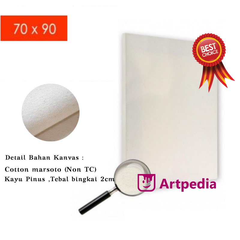 Jual Kanvas Lukis Besar Ukuran 70x90cm - Canvas 70x90 - Kanvas Lukis ...