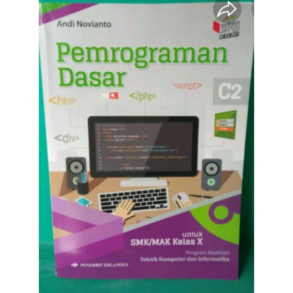 Jual PEMROGRAMAN DASAR C2 UNTUK SMK MAK KELAS 10 | Shopee Indonesia