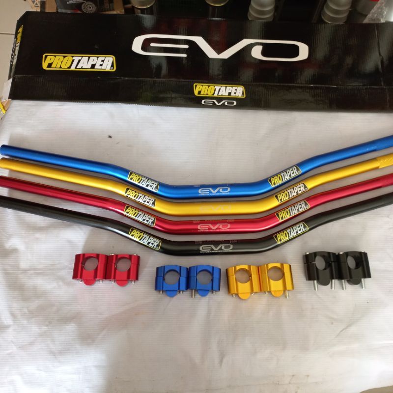 Jual stang protaper EVO LOW Fullset Riser warna | Shopee Indonesia