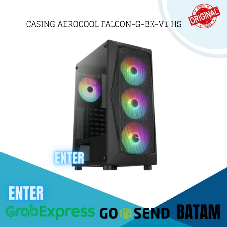 Jual CASING AEROCOOL FALCON-G-BK-V1 HS | Shopee Indonesia