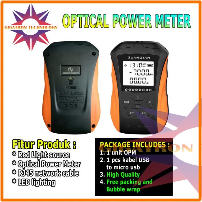 Jual OPM 3 In 1 Optical Power Meter VFL RJ45 Tester New Model Mini OPM ...