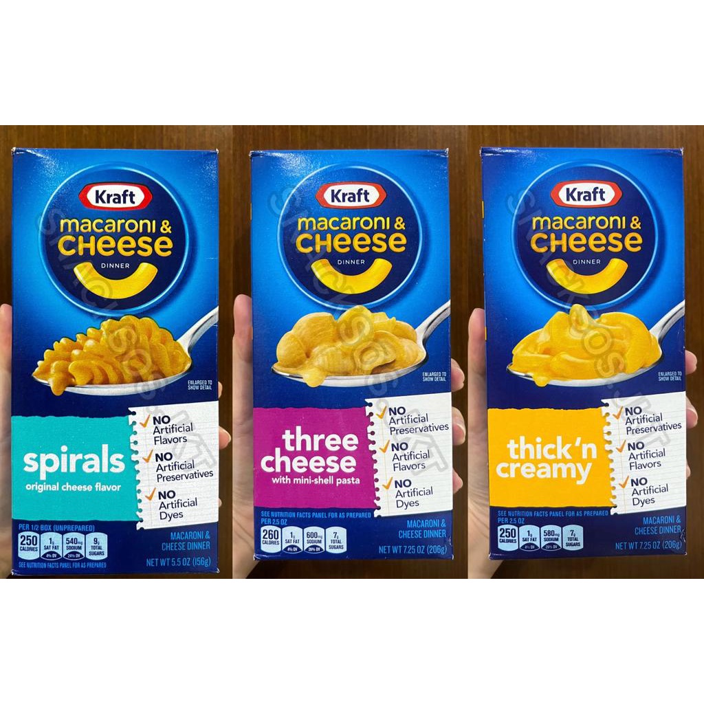 Jual KRAFT MACARONI & CHEESE DINNER SPIRALS / KRAFT MACARONI AND CHEESE