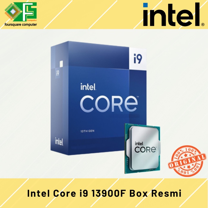 Jual Processor Intel Core i9 13900F Gen 13 Socket LGA 1700 Box Resmi ...