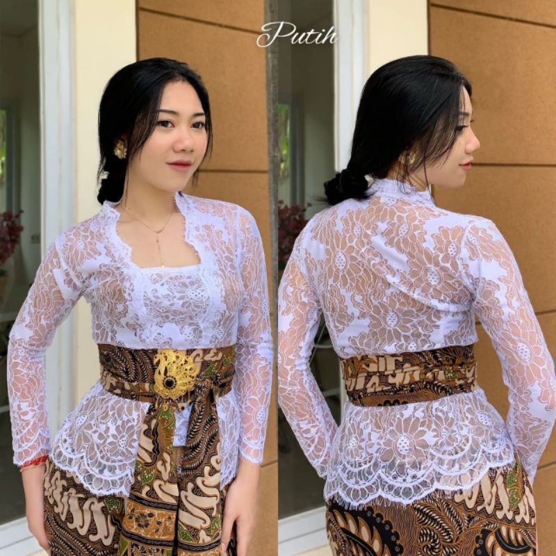 Jual kebaya Bali jadi brokat semiprancis premium | Shopee Indonesia