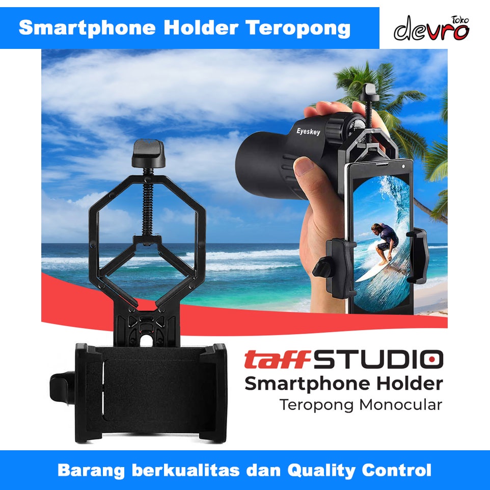 Jual Holder Teropong Binocular Monocular Telescope untuk Smartphone