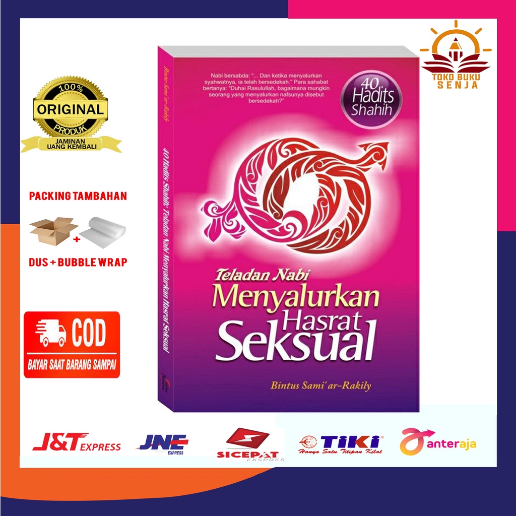 Jual Buku Teladan Nabi Menyalurkan Hasrat Seksual (40 Hadits Shahih ...