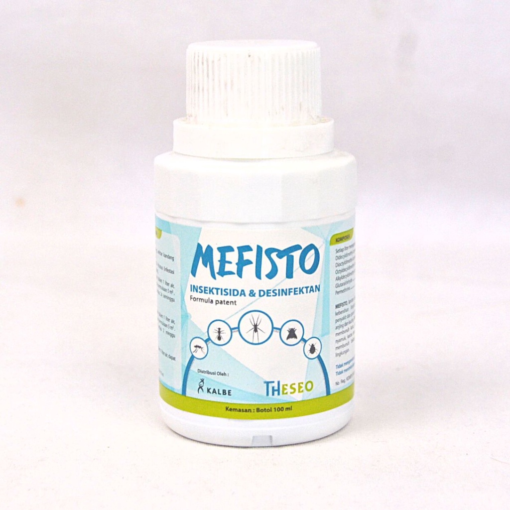 Jual MEFISTO MFS-100 obat kutu Insecticide and Disinfectant 100ml