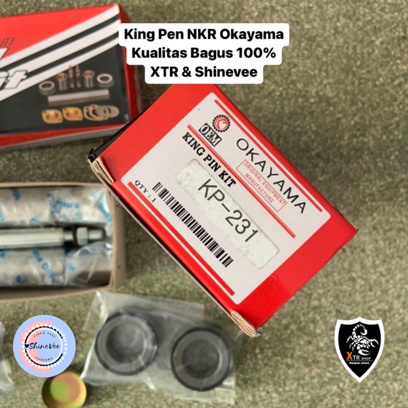Jual King pen Okayama NKR 71 King Pin isuzu Kingpen NKR kualitas Bagus ...