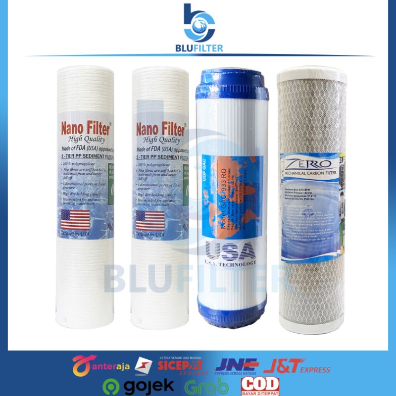 Jual PAKET REFILL FILTER AIR KOTOR KERUH BAU MINYAK KERAK PAM SUMUR 4 ...