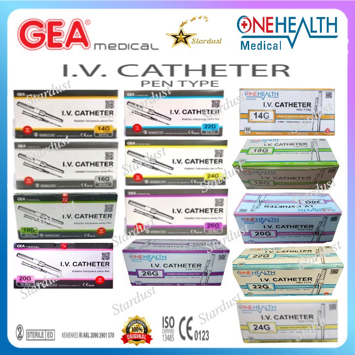 Jual ECER IV Catheter GEA Jarum Infus IV Catheter Pen Type