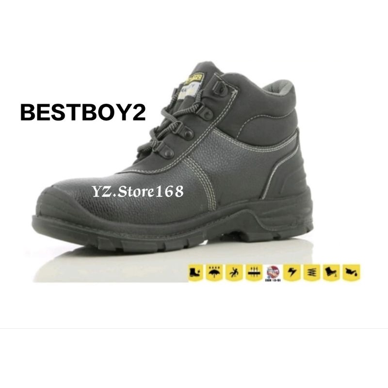 Jual Sepatu Safety Jogger BESTBOY231 BLACK S3 SRC | Shopee Indonesia