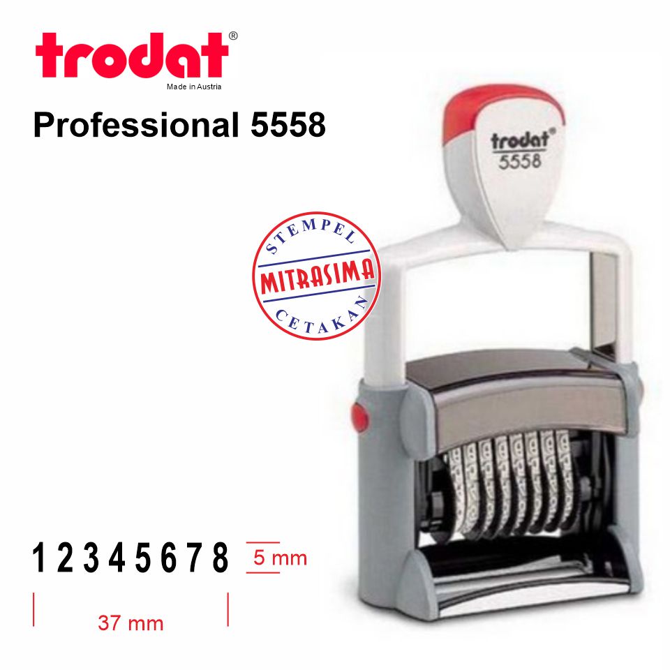 TRODAT PROFESSIONAL 5546 Timbro Autoinchiostrante Numeratore Con