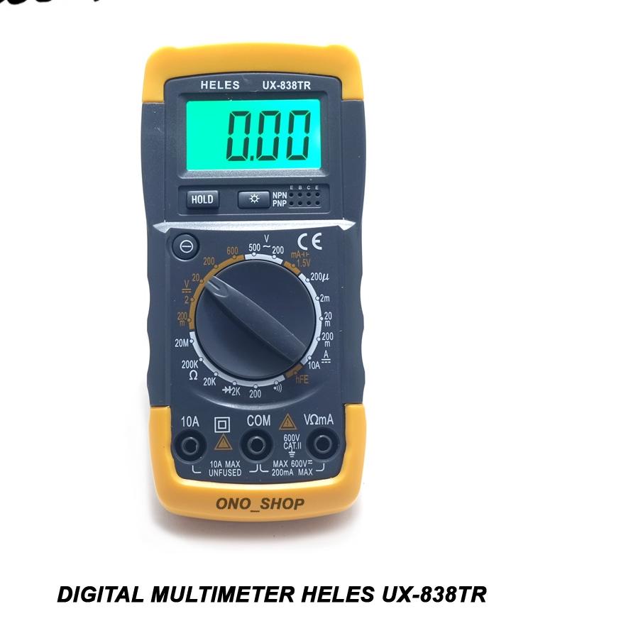 Jual Banyak Peminat Multitester Digital Heles UX838TR Shopee Indonesia