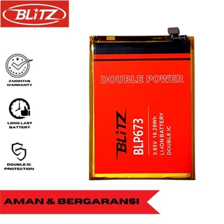 BLiTZ Baterai BLP-673 BLP673 BLP 673 A3S / Realme C1 / Realme 2 / A5S / A5 / A7 / A7X / A12 / A31 2020 Batre Batrai Original
