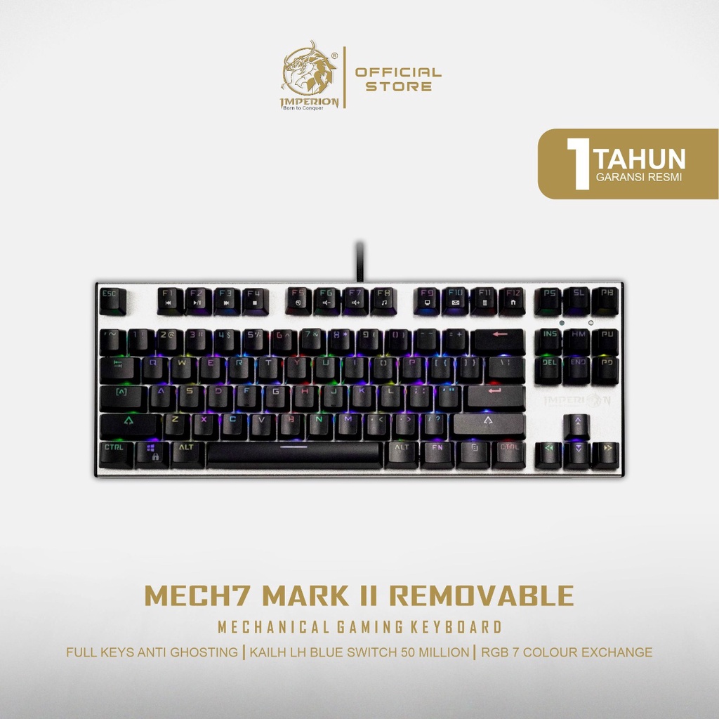 Jual Imperion Mech 7 Mark2 Hotswap Keyboard | Shopee Indonesia