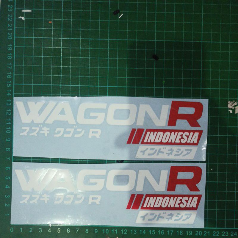Jual Sticker Stiker Cutting Wagon R Jepang | Shopee Indonesia