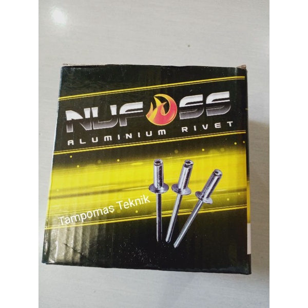 Jual Paku Rivet 4mm 540 Isi Rivet Satuan | Shopee Indonesia