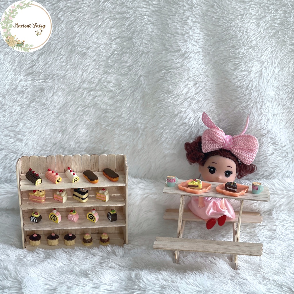 Jual Miniature food and drink play for doll house. Makanan minuman ...