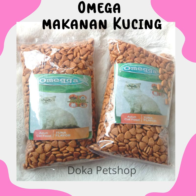 Jual Makanan Kucing Omega 1/2 kg Shopee Indonesia