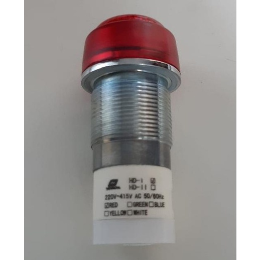 Jual Pilot Lamp Indicator Lamp Explosion Proof Warom Bzc Hd Red / Merah ...