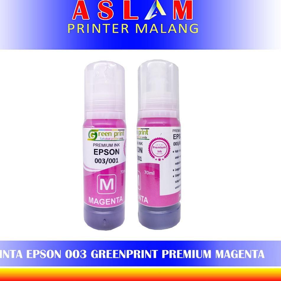Jual Rekomendasi Tinta Epson 003 Tinta Green Print Premium Epson 003 C