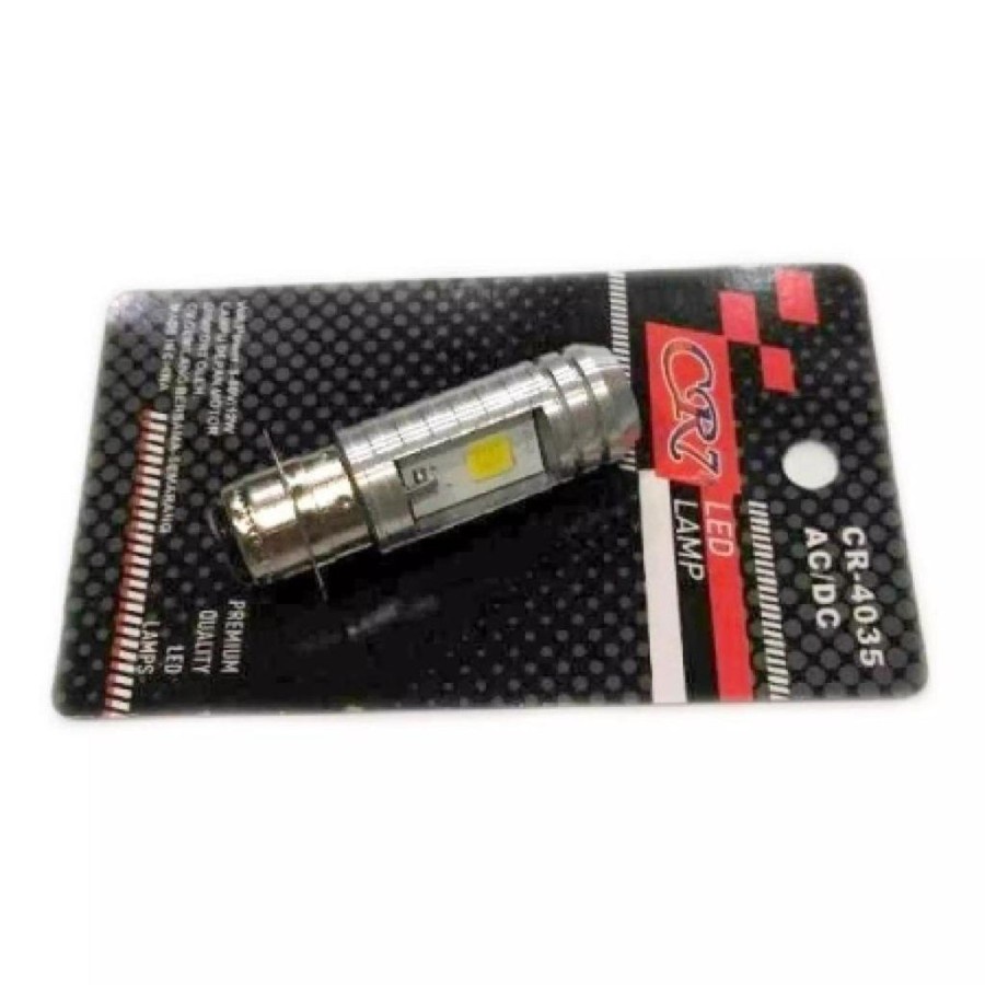 Jual Lampu Depan LED 2 Sisi AC DC Lampu Utama LED H6 ACDC Motor Bebek ...