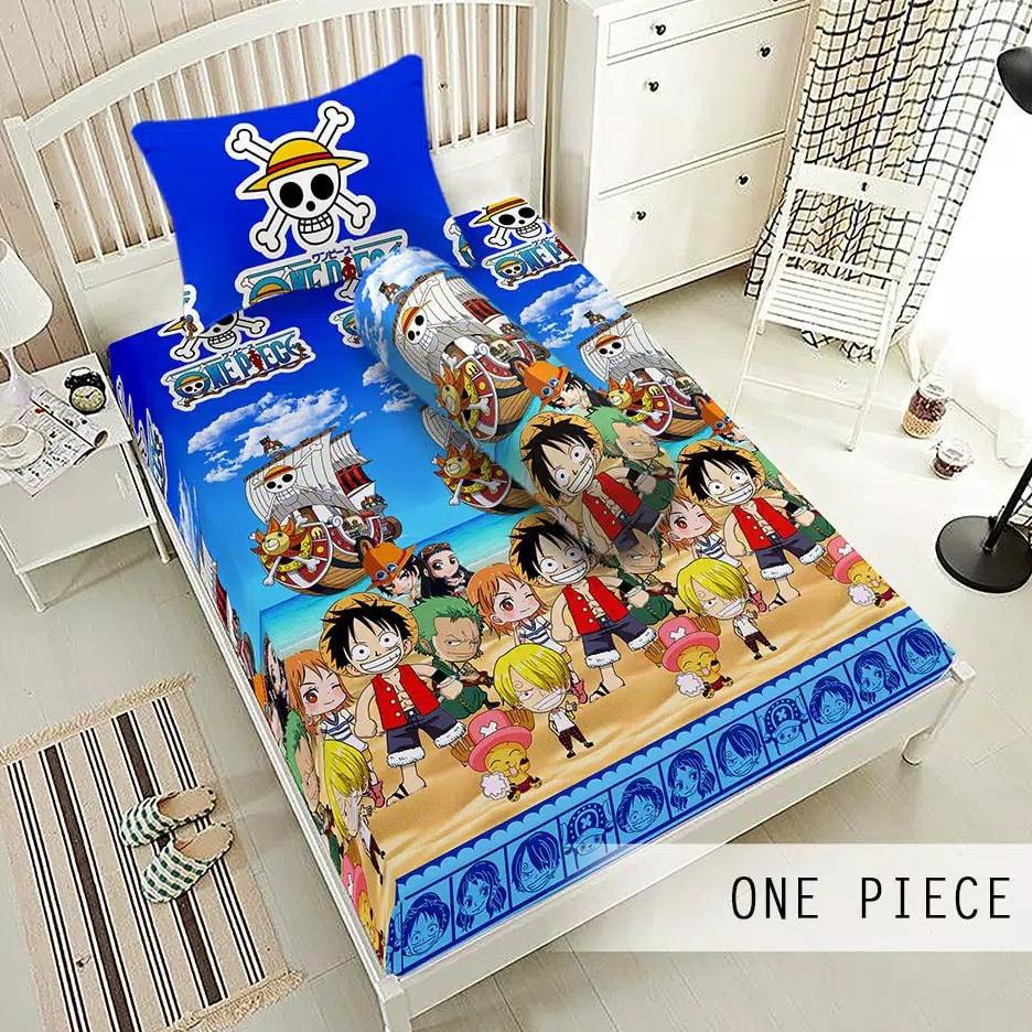 Jual LANGSUNG CHECKOUT ㆅ Monalisa - Bisa COD ORIGINAL Sprei  90/100/120/160/180/200 Single Queen King Motif One Piece Sea Biru Anime  Kartun jepang Manga - SPREI TINGGI 30CM TINGGI 30 CM ANIME ONE