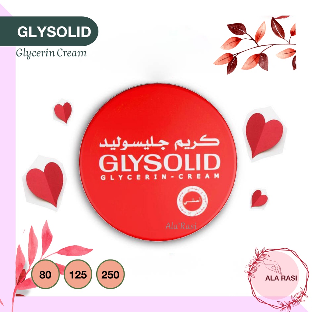 Jual Krim Glysolid Glycerin Cream Arab 80 125 250 Ml Shopee Indonesia 3669