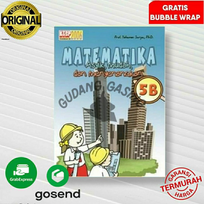 Jual [HARGA PROMO] Buku Matematika Asyik Mudah Dan Menyenangkan 5B ...