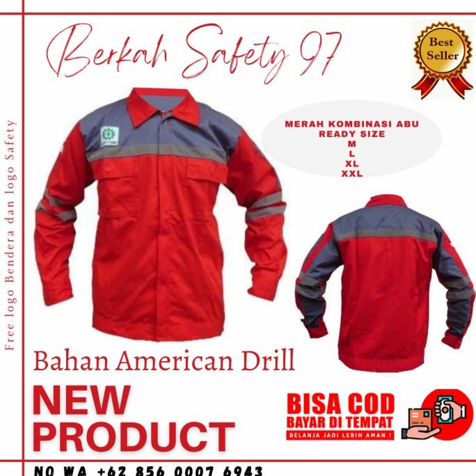 Jual Baju Kemeja Kerja Safety K Werpack Baju Proyek Shopee Indonesia