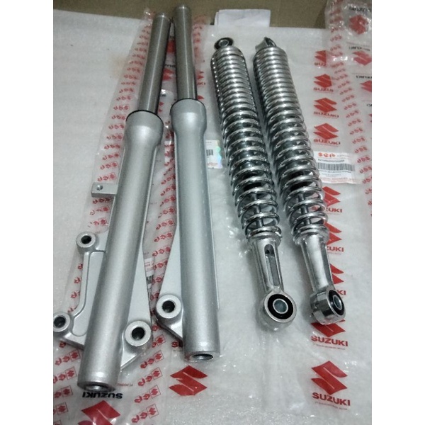 Jual As Shock Tabung Plus Shockbreaker Belakang Suzuki Smash New Old Shogun New Tinggal