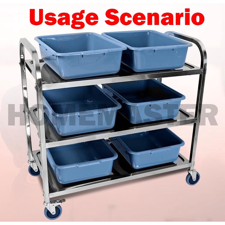 Jual HomeMaster Container/Kontainer/Wadah/Baki/Tray/Bucket Plastik ...