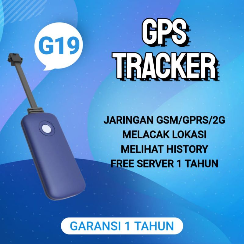 Jual Gps tracker G19 waterprof,free aplikasi WanwayTrack/IOPGPS Shopee Indonesia