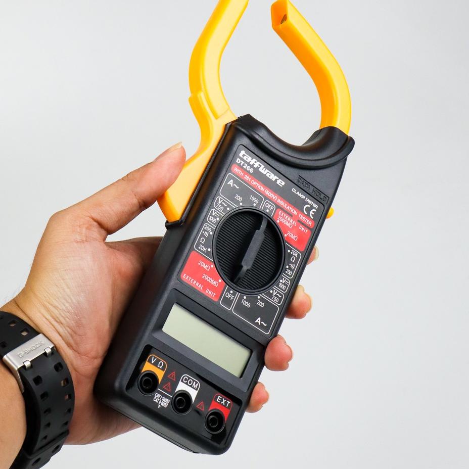 Jual Terbaik MBOISGET - Taffware Digital Clamp Multimeter Tang Ampere ...