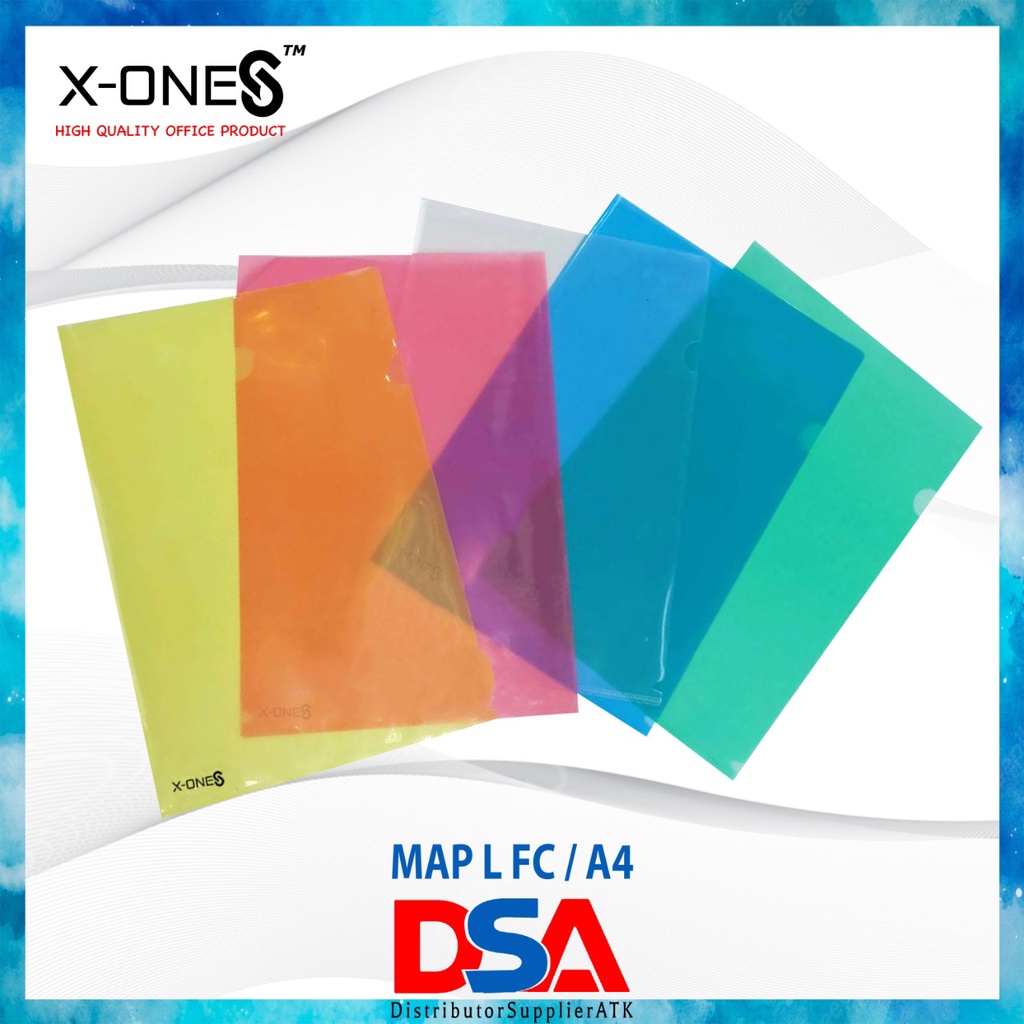 Jual DSA - MAP L / CLEAR SLEEVES FOLIO / F4 GROSIR MURAH X-ONE | Shopee ...