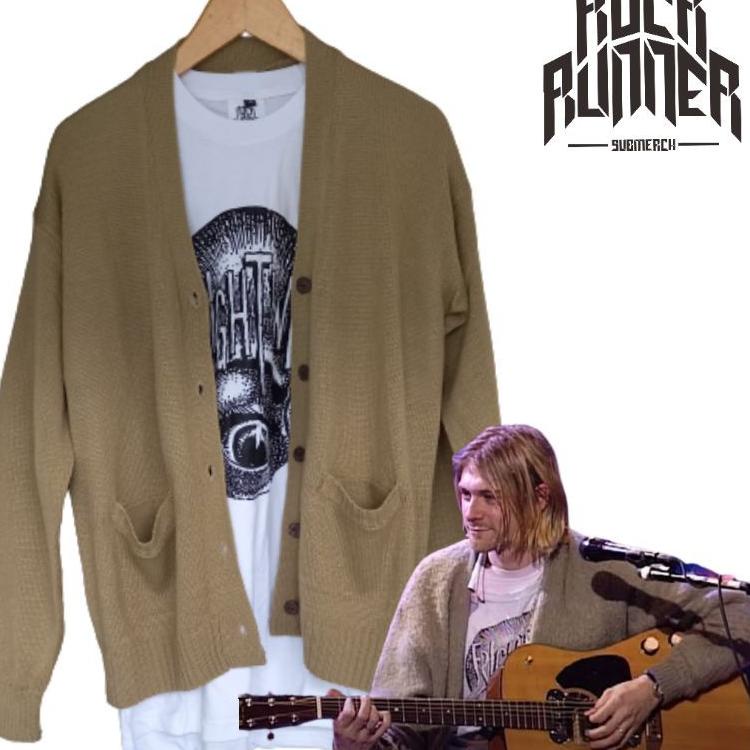 Jual SWEATER CARDIGAN KURT COBAIN NIRVANA UNPLUGGED (KODE Q9386 ...