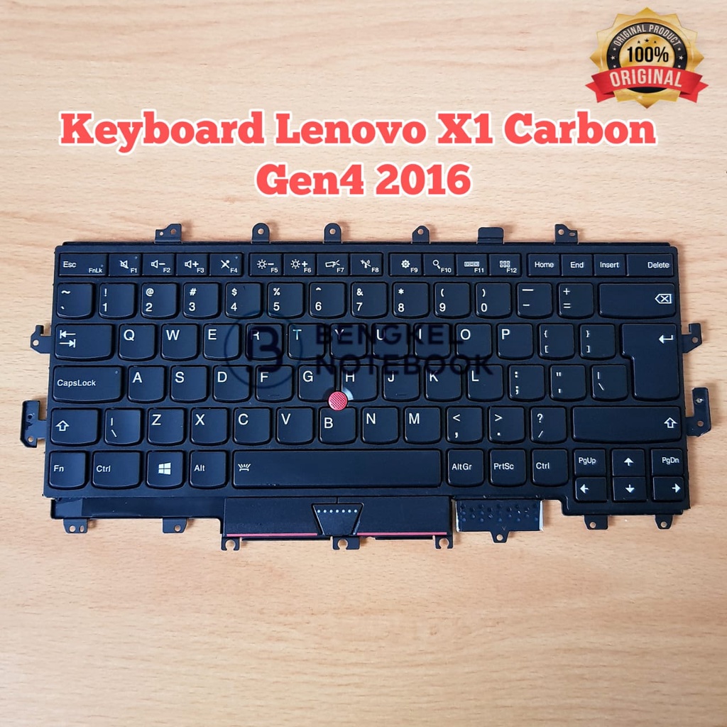 thumbnail image 2 of New US Backlit Keyboard For Lenovo ThinkPad X1 Carbon 6th Gen (2018) - 20KH/20KG 2 of 4