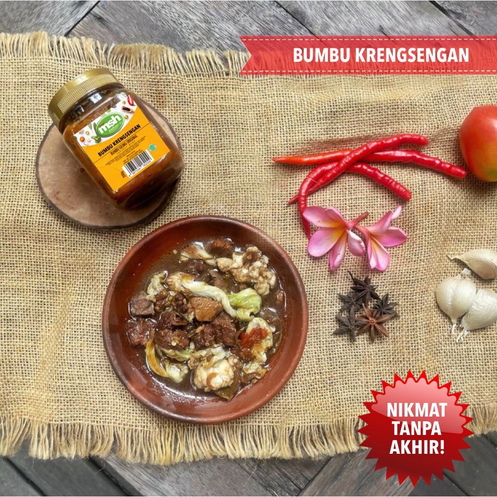 Jual Msh Bumbu Krengsengan 200g Shopee Indonesia