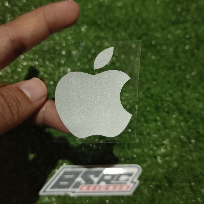 Jual sticker apel cutting ukuran tinggi 5cm | Shopee Indonesia