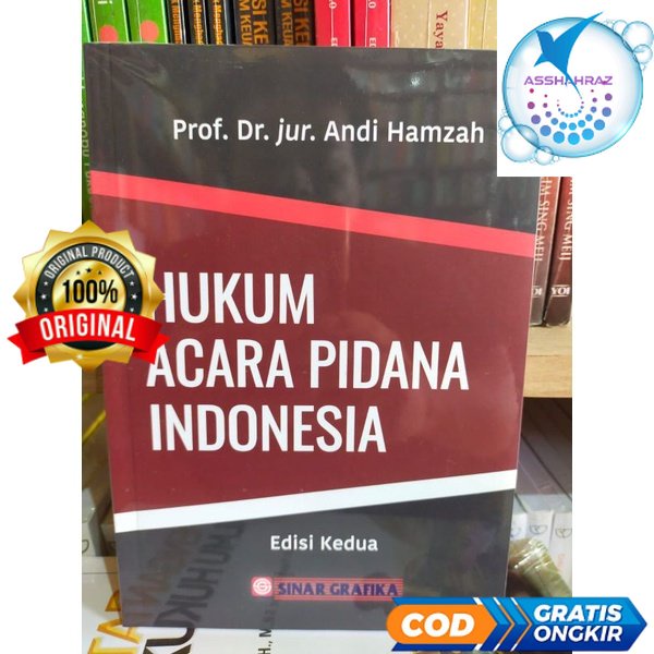 Jual Hukum Acara Pidana Indonesia Edisi Kedua Prof Dr Andi Hamzah