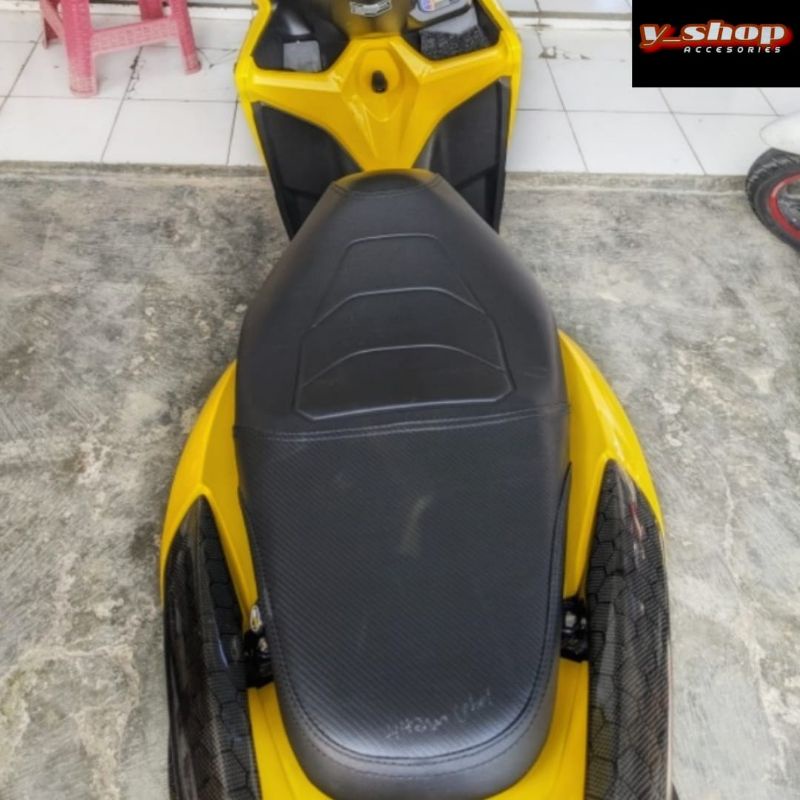 Jual Jok Vario 160 150 110 125 Lebih Pendek Slim Kulit MBtech Model ...