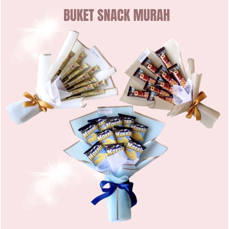 Jual Buket Snack Murah [baca Deskripsi] Buket Jajan Buket Wisuda