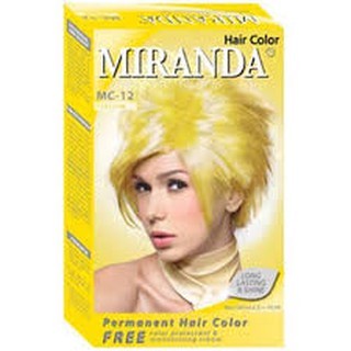 Jual MIRANDA HAIR COLOR/PEWARNA RAMBUT 30ml [ALL VARIANT] - MC-12 ...