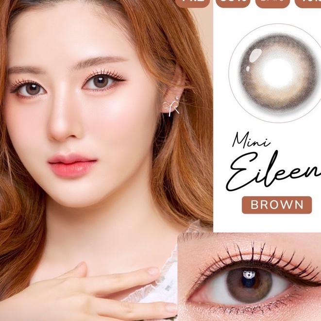 Jual SOFTLENS MINI Eileen BROWN / SOFTLENS KITTY KAWAII / SOFTLENS