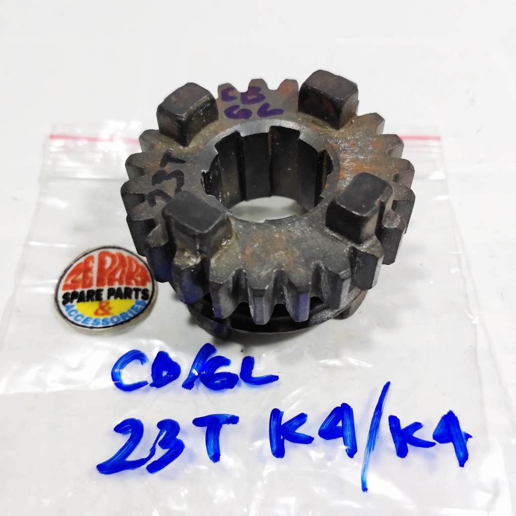 Jual Gigi rasio mesin CB GL MEGA PRO 23T K4 K4 Gear presneling Honda ...