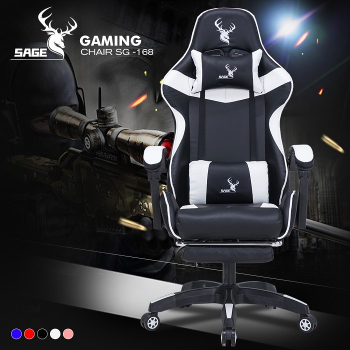 Kursi Vertex Gaming Chair Jual Kursi Sage Premium Quality Gaming