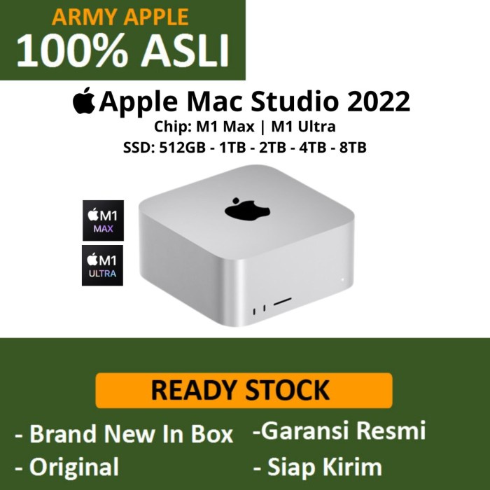 セール超美品Apple Mac Studio M1 Ultra 64GB 4TB（APPLE MAC STUDIO 