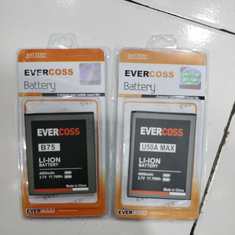 Jual Bt Baterai Evercoss All Tipe A7S / U50A Max / R45 / R5C / B75 ...